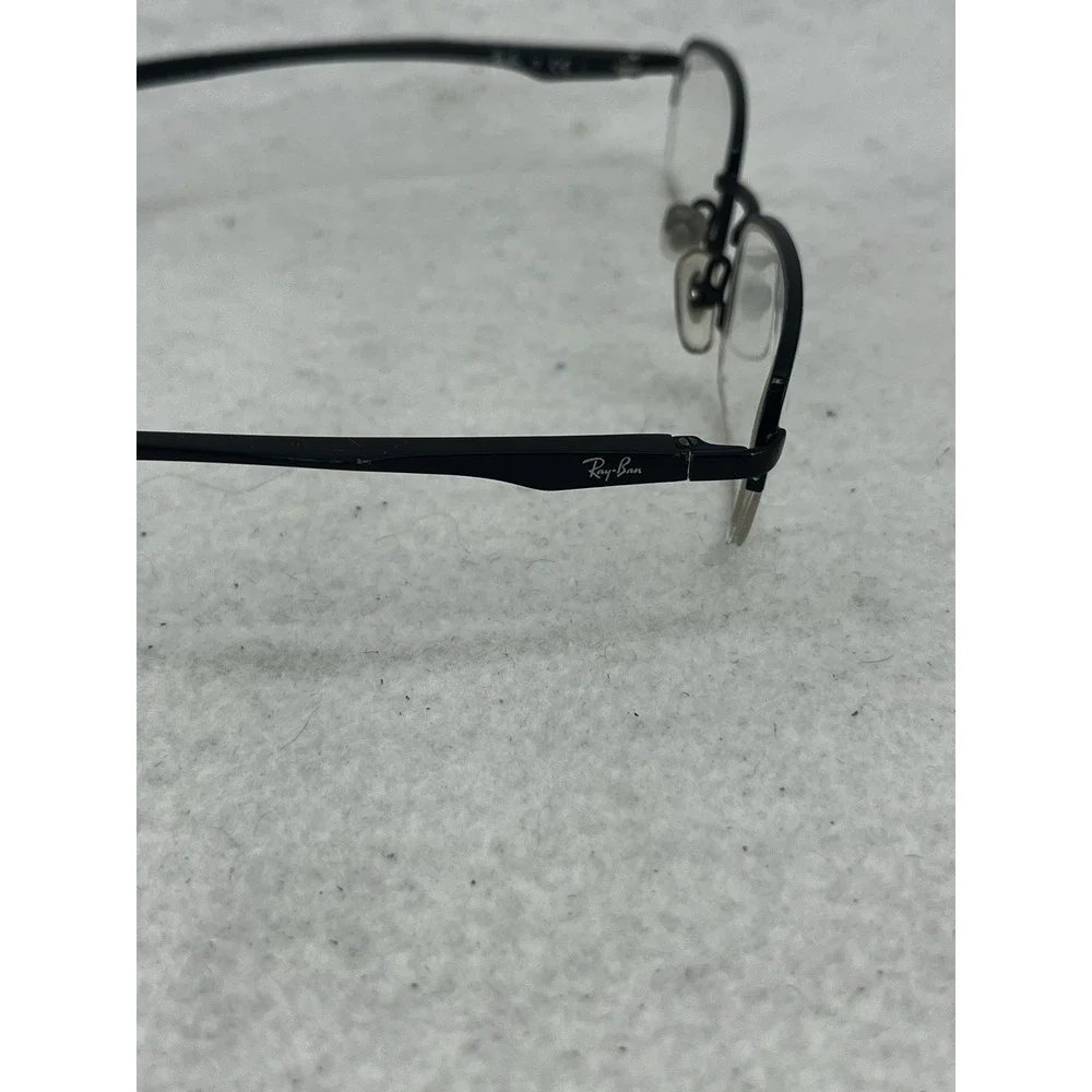RAY-BAN SPORTS WRAP HALF RIM RB6335 METAL EYEGLASSES FRAMES 56-17-145‎ 113994